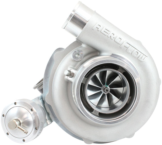BOOSTED 6255.92 Reverse Rotation Turbocharger 900HP, Natural Cast Finish   Internal Wastegate, V-Band Inlet & Exhaust Flanges