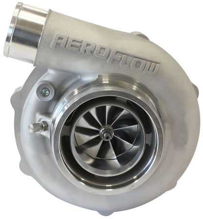 BOOSTED 6255 1.01 Reverse Rotation Turbocharger 900HP, Natural Cast Finish   External Wastegate, V-Band Inlet & Exhaust Flanges