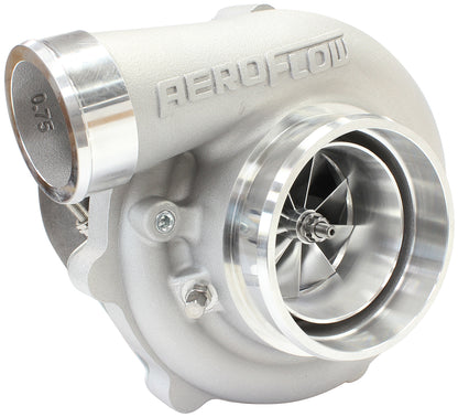 BOOSTED 6862 1.01 Reverse Rotation Turbocharger 1050HP, Natural Cast Finish   External Wastegate, V-Band Inlet & Exhaust Flanges