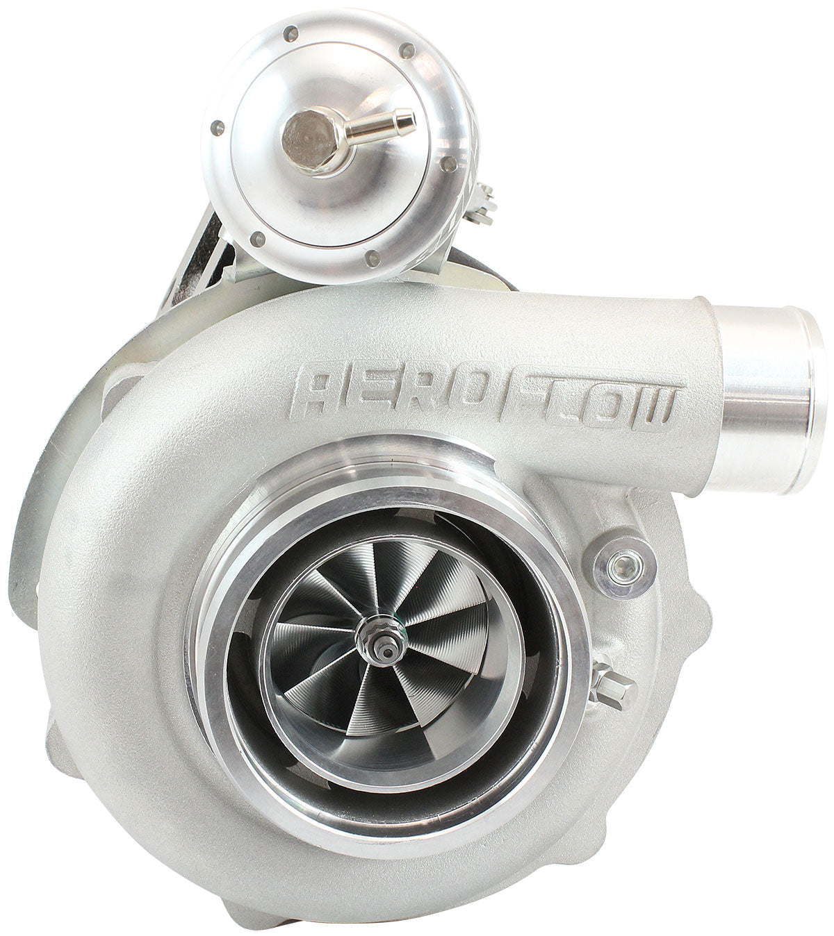 BOOSTED 6262 XR6 1.15 Turbocharger 900HP, Natural Cast Finish   Internal Wastegate, T3 Inlet Flange, BA-BF XR6 5-Bolt Exhaust Flange