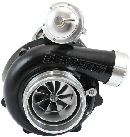 BOOSTED 6862 XR6 1.15 Turbocharger 1050HP, Hi Temp Black Finish   Internal Wastegate, T3 Inlet Flange, BA-BF XR6 5-Bolt Exhaust Flange