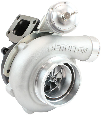 BOOSTED 6862 XR6 1.15 Turbocharger 1050HP, Natural Cast Finish   Internal Wastegate, T3 Inlet Flange, BA-BF XR6 5-Bolt Exhaust Flange
