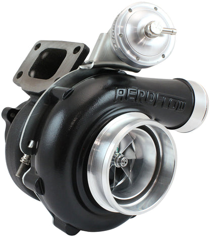 BOOSTED 6862 XR6 1.06 Turbocharger 1050HP, Hi Temp Black Finish   Internal Wastegate, T3 Inlet Flange, BA-BF XR6 5-Bolt Exhaust Flange