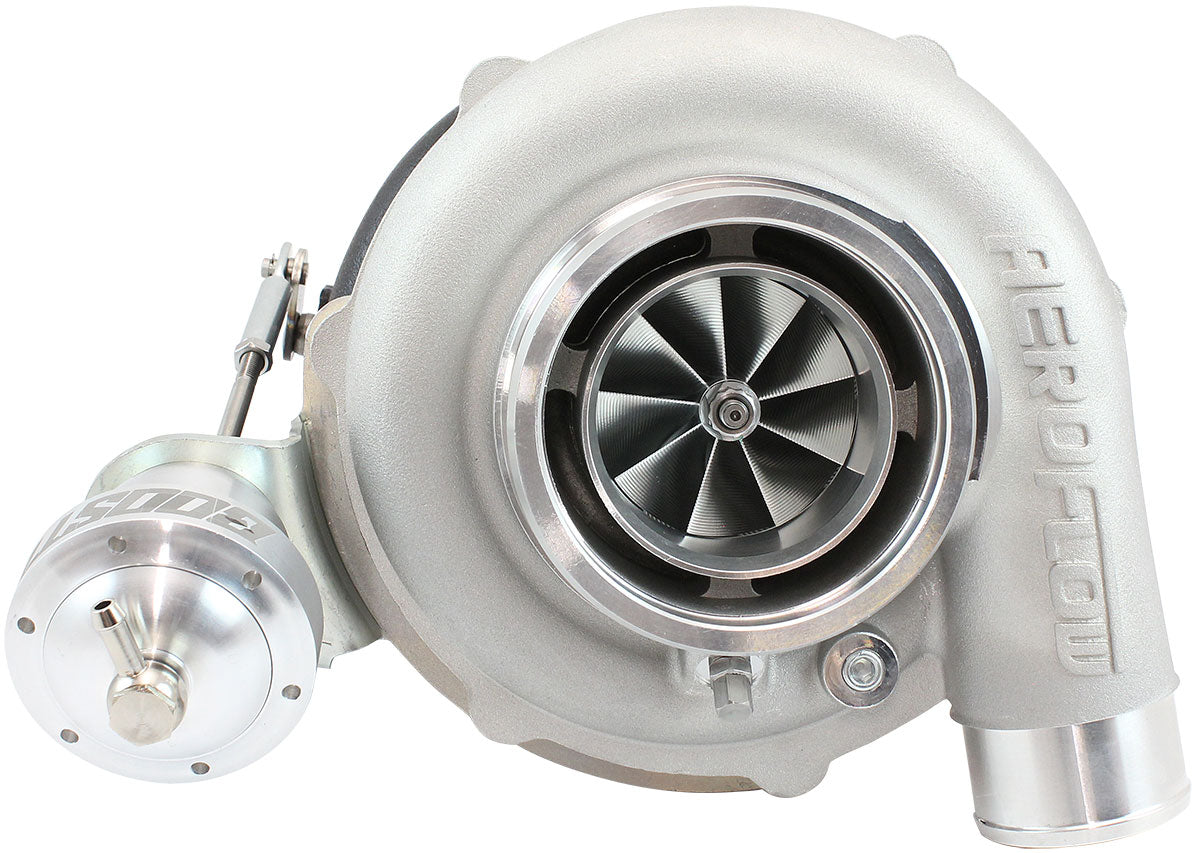 BOOSTED 6262 XR6 1.06 Turbocharger 900HP, Natural Cast Finish   Internal Wastegate, T3 Inlet Flange, FG XR6 5-Bolt Exhaust Flange
