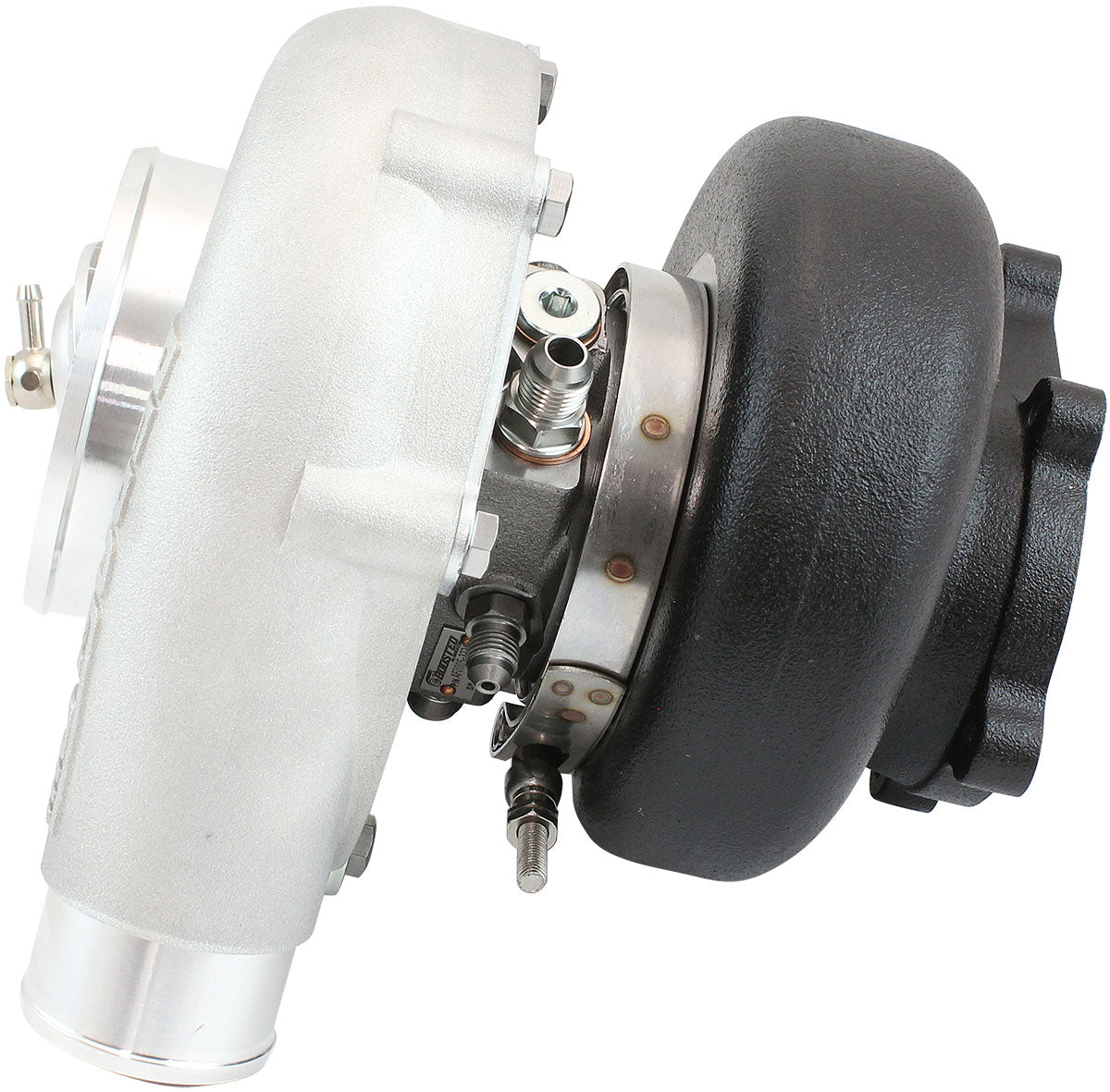 BOOSTED 6262 XR6 1.06 Turbocharger 900HP, Natural Cast Finish   Internal Wastegate, T3 Inlet Flange, FG XR6 5-Bolt Exhaust Flange