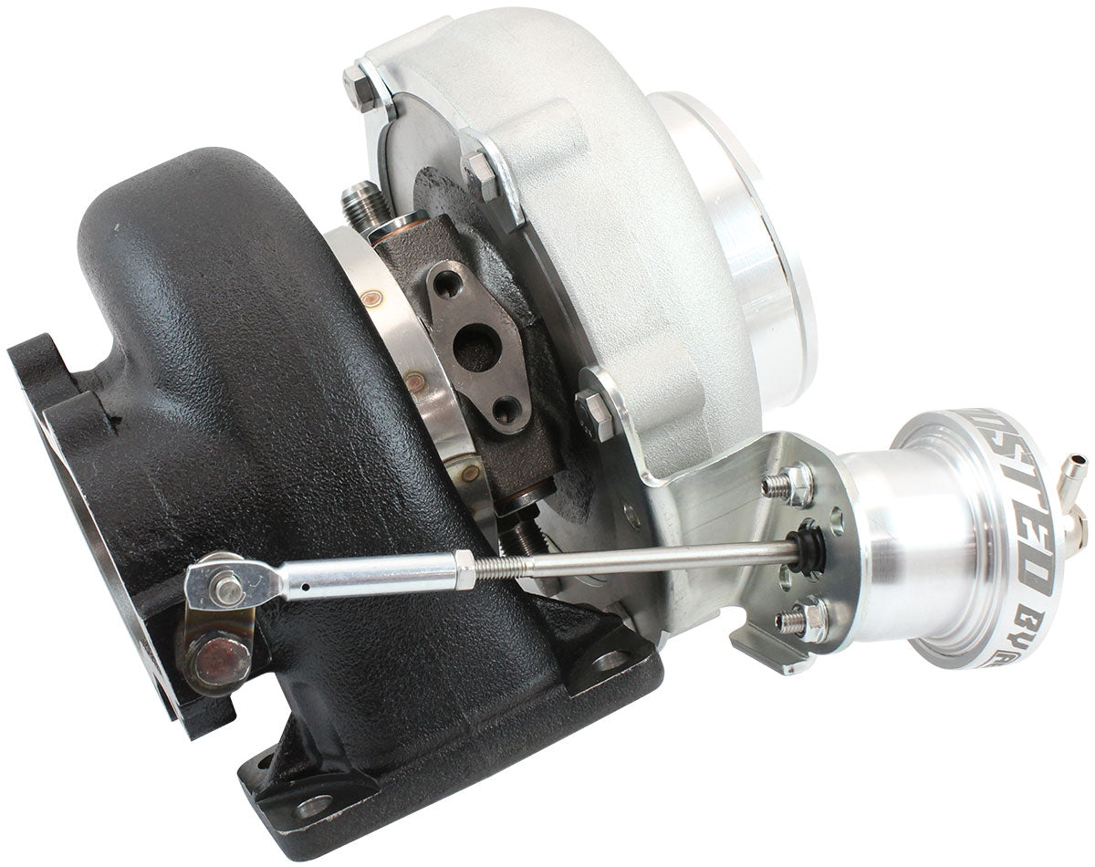 BOOSTED 6262 XR6 1.06 Turbocharger 900HP, Natural Cast Finish   Internal Wastegate, T3 Inlet Flange, FG XR6 5-Bolt Exhaust Flange