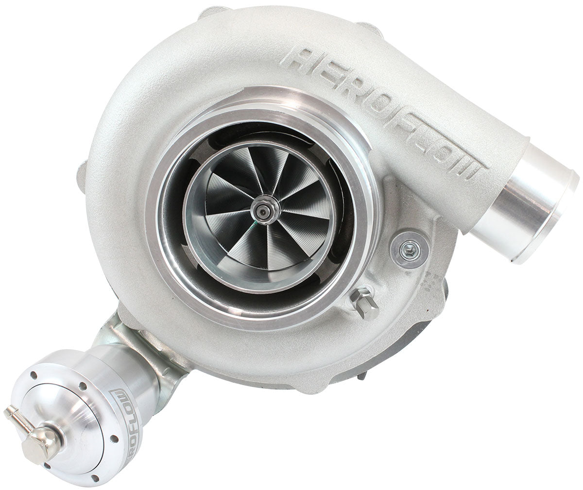 BOOSTED 6262 XR6 1.15 Turbocharger 900HP, Natural Cast Finish   Internal Wastegate, T3 Inlet Flange, FG XR6 5-Bolt Exhaust Flange