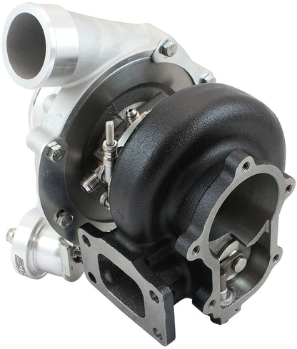 BOOSTED 6862 XR6 1.15 Turbocharger 1050HP, Natural Cast Finish   Internal Wastegate, T3 Inlet Flange, FG XR6 5-Bolt Exhaust Flange