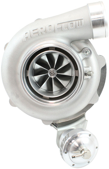 BOOSTED 6862 XR6 1.06 Turbocharger 1050HP, Natural Cast Finish   Internal Wastegate, T3 Inlet Flange, FG XR6 5-Bolt Exhaust Flange