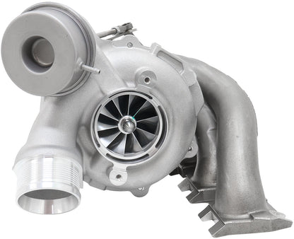 BOOSTED 6558 Audi RS3 & TT RS Bolt On Internal Wastegate Turbocharger 650HP, Natural Cast Finish   Suit DAZA R5 Engine