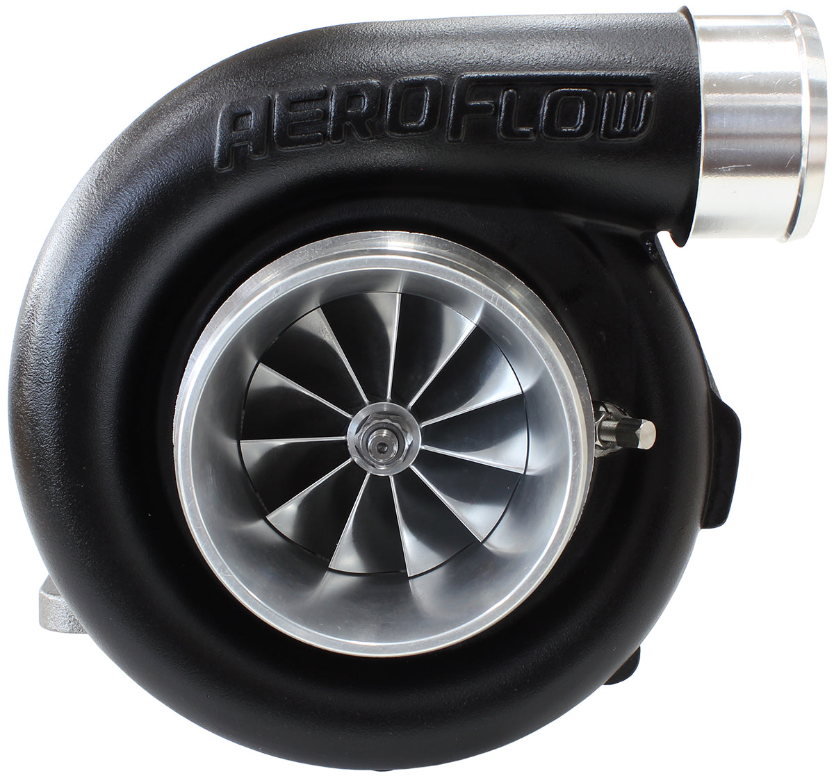 BOOSTED 7875 GEN 1 T4 .96 Turbocharger 1050HP, Hi Temp Black Finish    External Wastegate, T4 Inlet Flange, V-Band Exhaust Flange