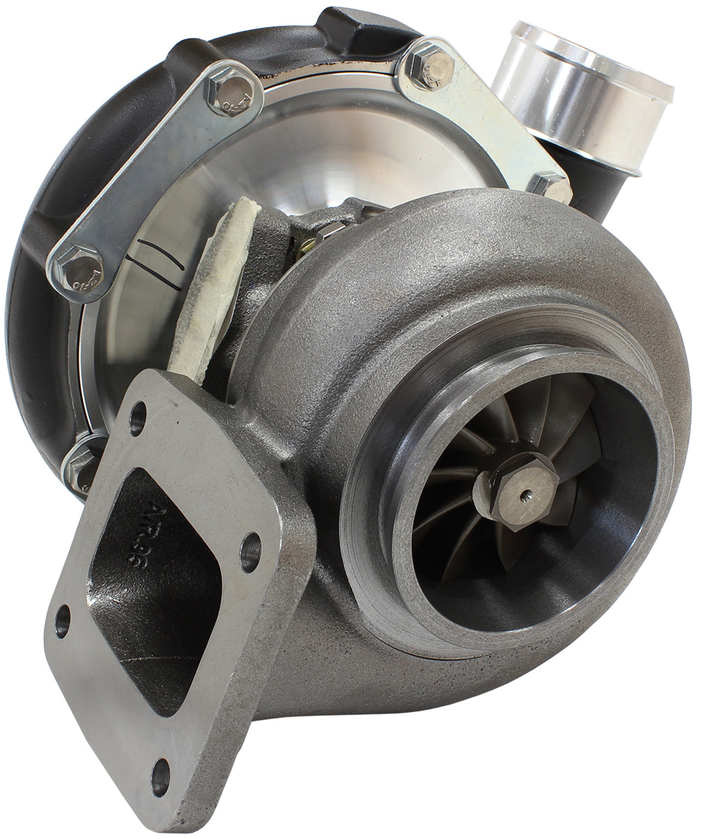BOOSTED 7875 GEN 1 T4 .96 Turbocharger 1050HP, Hi Temp Black Finish    External Wastegate, T4 Inlet Flange, V-Band Exhaust Flange