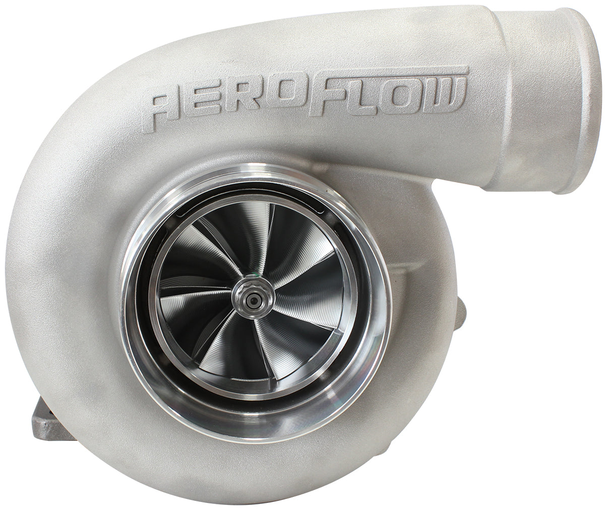 BOOSTED 7875 GEN 2 T4 1.25 Turbocharger 1050HP, Natural Cast Finish   ExternalWastegate, T4 Inlet Flange, V-Band Exhaust Flange
