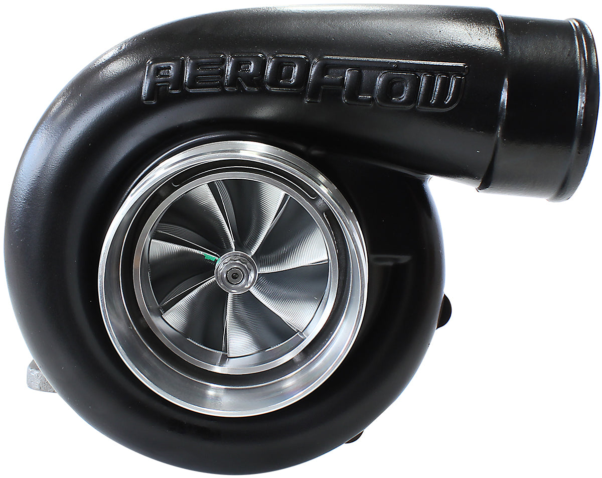 BOOSTED 7875 GEN 2 T4 1.25 Turbocharger 1050HP, Hi Temp Black Finish    External Wastegate, T4 Inlet Flange, V-Band Exhaust Flange