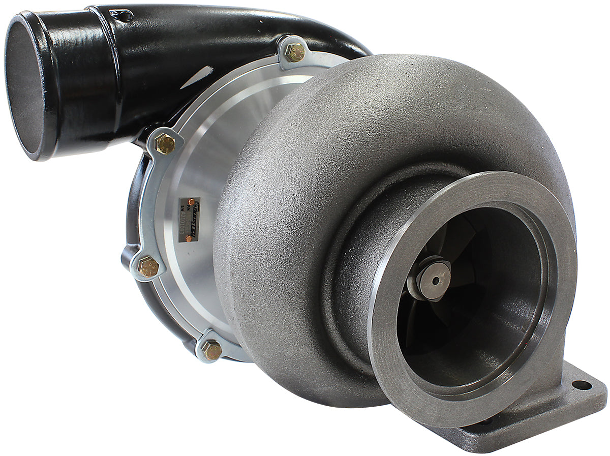 BOOSTED 7875 GEN 2 T4 1.25 Turbocharger 1050HP, Hi Temp Black Finish    External Wastegate, T4 Inlet Flange, V-Band Exhaust Flange