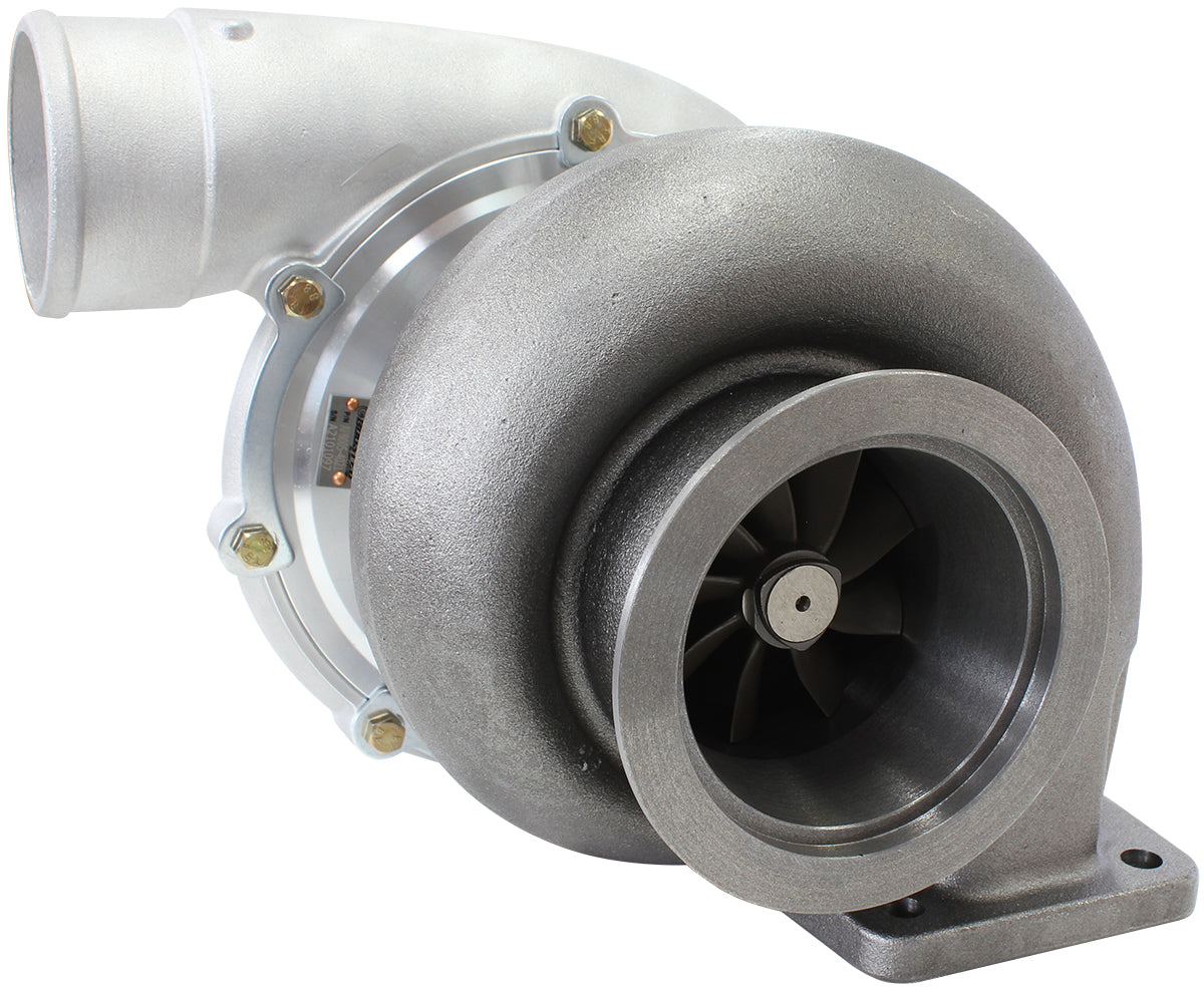 BOOSTED 7875 GEN 2 T4 1.25 Turbocharger 1050HP, Natural Cast Finish   ExternalWastegate, T4 Inlet Flange, V-Band Exhaust Flange