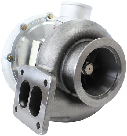 BOOSTED 7875 GEN 2 T4 1.25 Turbocharger 1050HP, Natural Cast Finish   ExternalWastegate, T4 Inlet Flange, V-Band Exhaust Flange