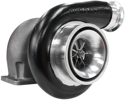 BOOSTED 7588 T4 1.25 Turbocharger 1500HP, Hi Temp Black Finish   External Wastegate, T4 Twin Entry Inlet Flange, V-Band Exhaust Flange