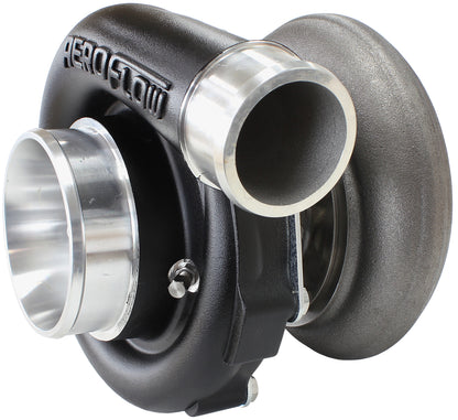 BOOSTED 7875 V-Band .96 Turbocharger 1050HP, Hi Temp Black Finish   External Wastegate, V-Band Inlet & Exhaust Flanges