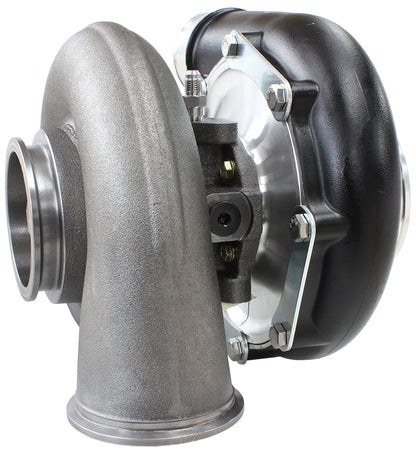 BOOSTED 7875 V-Band .96 Turbocharger 1050HP, Hi Temp Black Finish   External Wastegate, V-Band Inlet & Exhaust Flanges