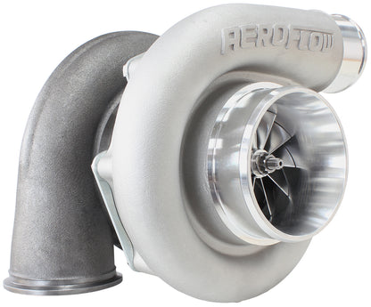 BOOSTED 7875 V-Band .96 Turbocharger 1050HP, Natural Cast Finish   External Wastegate, V-Band Inlet & Exhaust Flanges