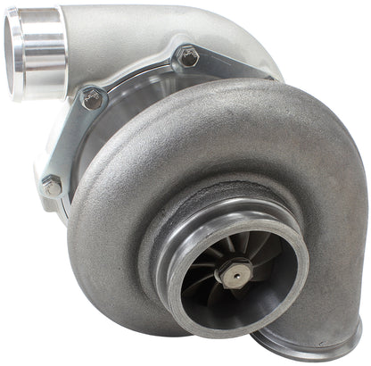 BOOSTED 7875 V-Band .96 Turbocharger 1050HP, Natural Cast Finish   External Wastegate, V-Band Inlet & Exhaust Flanges