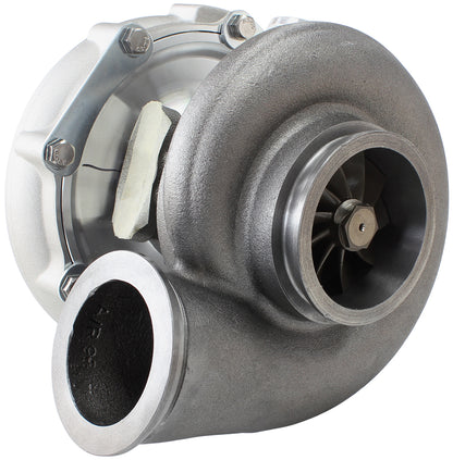 BOOSTED 7875 V-Band .96 Turbocharger 1050HP, Natural Cast Finish   External Wastegate, V-Band Inlet & Exhaust Flanges