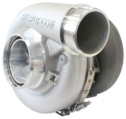 BOOSTED 7375 T4 1.01 Turbocharger 1200HP, Natural Cast Finish   External Wastegate, T4 Inlet Flange, V-Band Exhaust Flange