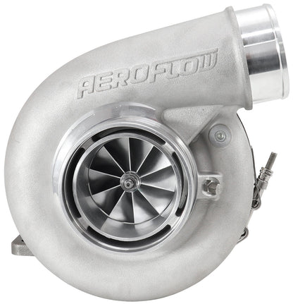 BOOSTED 7375 T4 1.01 Turbocharger 1200HP, Natural Cast Finish   External Wastegate, T4 Inlet Flange, V-Band Exhaust Flange
