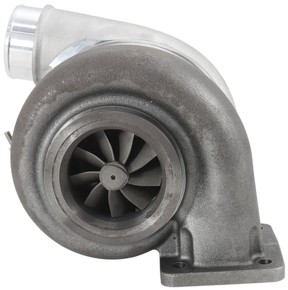 BOOSTED 7375 T4 1.01 Turbocharger 1200HP, Natural Cast Finish   External Wastegate, T4 Inlet Flange, V-Band Exhaust Flange