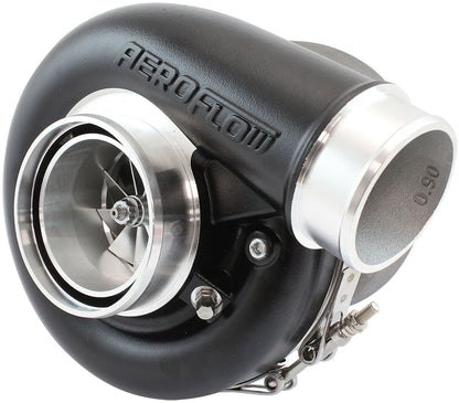BOOSTED 7375 Dual V-Band 0.85 Turbocharger 1200HP, Hi Temp Black Finish   External Wastegate, V-Band Inlet & Exhaust Flanges
