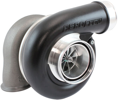 BOOSTED 7375 Dual V-Band 0.85 Turbocharger 1200HP, Hi Temp Black Finish   External Wastegate, V-Band Inlet & Exhaust Flanges