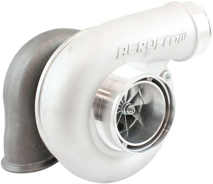 BOOSTED 7375 Dual V-Band 0.85 Turbocharger 1200HP, Natural Cast Finish   External Wastegate, V-Band Inlet & Exhaust Flanges