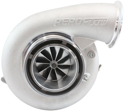 BOOSTED 7975 Dual V-Band 0.85 Turbocharger 1450HP, Natural Cast Finish   External Wastegate, V-Band Inlet & Exhaust Flanges