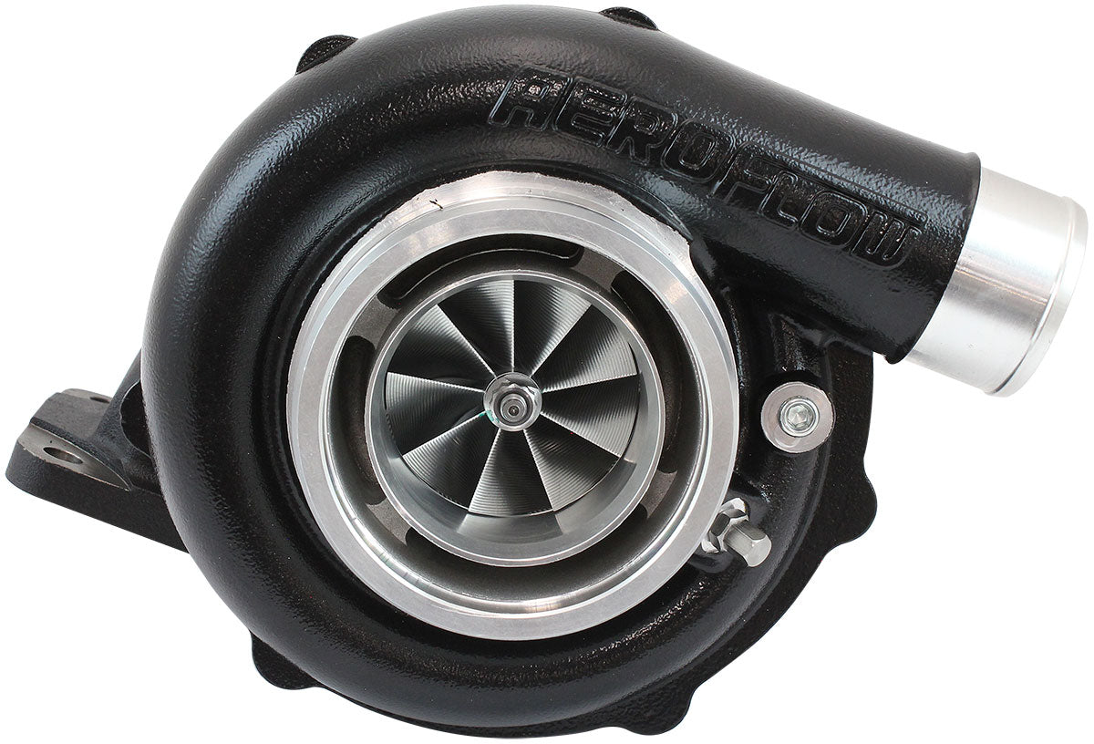 BOOSTED 6262 T4 1.01 Turbocharger 900HP, Hi Temp Black Finish   External Wastegate, T4 Inlet Flange, V-Band Exhaust Flange
