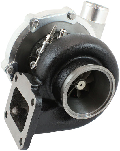 BOOSTED 6262 T4 1.01 Turbocharger 900HP, Natural Cast Finish   External Wastegate, T4 Inlet Flange, V-Band Exhaust Flange