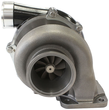 BOOSTED 6862 T4 .82 Turbocharger 1050HP, Hi Temp Black Finish   External Wastegate, T4 Inlet Flange, V-Band Exhaust Flange