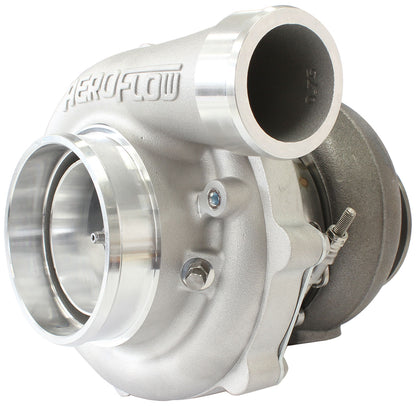 BOOSTED 6862 T4 .82 Turbocharger 1050HP, Natural Cast Finish   External Wastegate, T4 Inlet Flange, V-Band Exhaust Flange
