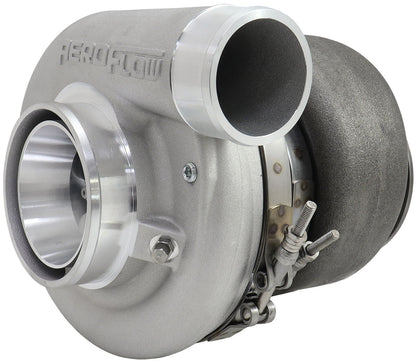 BOOSTED 6270 T4 1.06 Turbocharger 900HP, Natural Cast Finish   External Wastegate, T4 Inlet Flange, V-Band Exhaust Flange