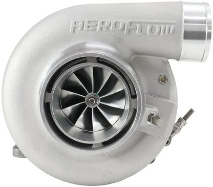 BOOSTED 7170 T4 0.85 Turbocharger 1150HP, Natural Cast Finish   External Wastegate, T4 Inlet Flange, V-Band Exhaust Flange