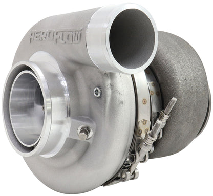BOOSTED 7170 T4 1.06 Turbocharger 1150HP, Natural Cast Finish   External Wastegate, T4 Inlet Flange, V-Band Exhaust Flange