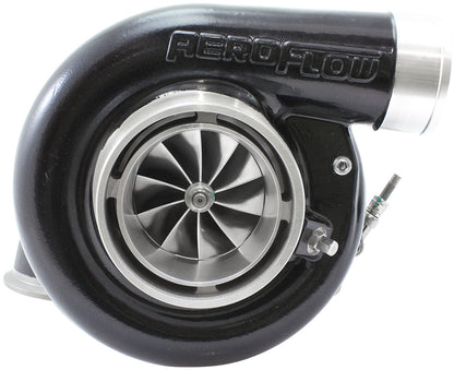 BOOSTED 7170 V-Band 0.85 Turbocharger 1150HP, Black Finish   External Wastegate, V-Band Inlet Flange, V-Band Exhaust Flange