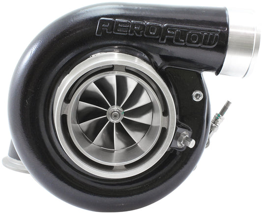 BOOSTED 7170 V-Band 0.85 Turbocharger 1150HP, Black Finish   External Wastegate, V-Band Inlet Flange, V-Band Exhaust Flange