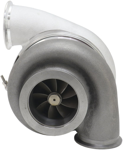 BOOSTED 6782 1.01 V-Band Turbocharger 1125HP, Natural Cast Finish   External Wastegate, V-Band Inlet Flange, V-Band Exhaust Flange