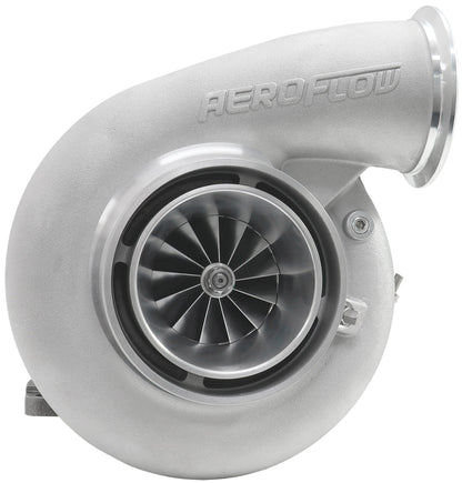 BOOSTED 7282 1.15 T4 Turbocharger 1350HP, Natural Cast Finish   External Wastegate, T4 Inlet Flange, V-Band Exhaust Flange