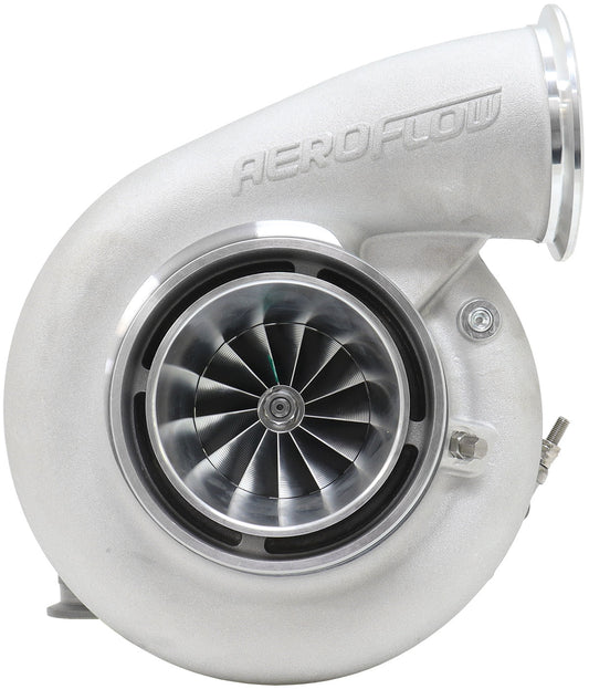 BOOSTED 7282 V-BAND 1.01 Turbocharger 1350HP, Natural Cast Finish   External Wastegate, V-Band Inlet Flange, V-Band Exhaust Flange