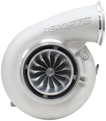 BOOSTED 7682 T4 1.01 Turbocharger 1500HP, Natural Cast Finish   External Wastegate, T4 Inlet Flange, V-Band Exhaust Flange