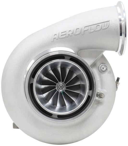 BOOSTED 7682 T4 1.01 Turbocharger 1500HP, Natural Cast Finish   External Wastegate, T4 Inlet Flange, V-Band Exhaust Flange