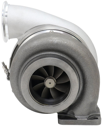 BOOSTED 7682 T4 1.01 Turbocharger 1500HP, Natural Cast Finish   External Wastegate, T4 Inlet Flange, V-Band Exhaust Flange
