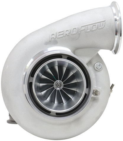 BOOSTED 7682 V-BAND 1.15 Turbocharger 1500HP, Natural Cast Finish   External Wastegate, V-Band Inlet Flange, V-Band Exhaust Flange